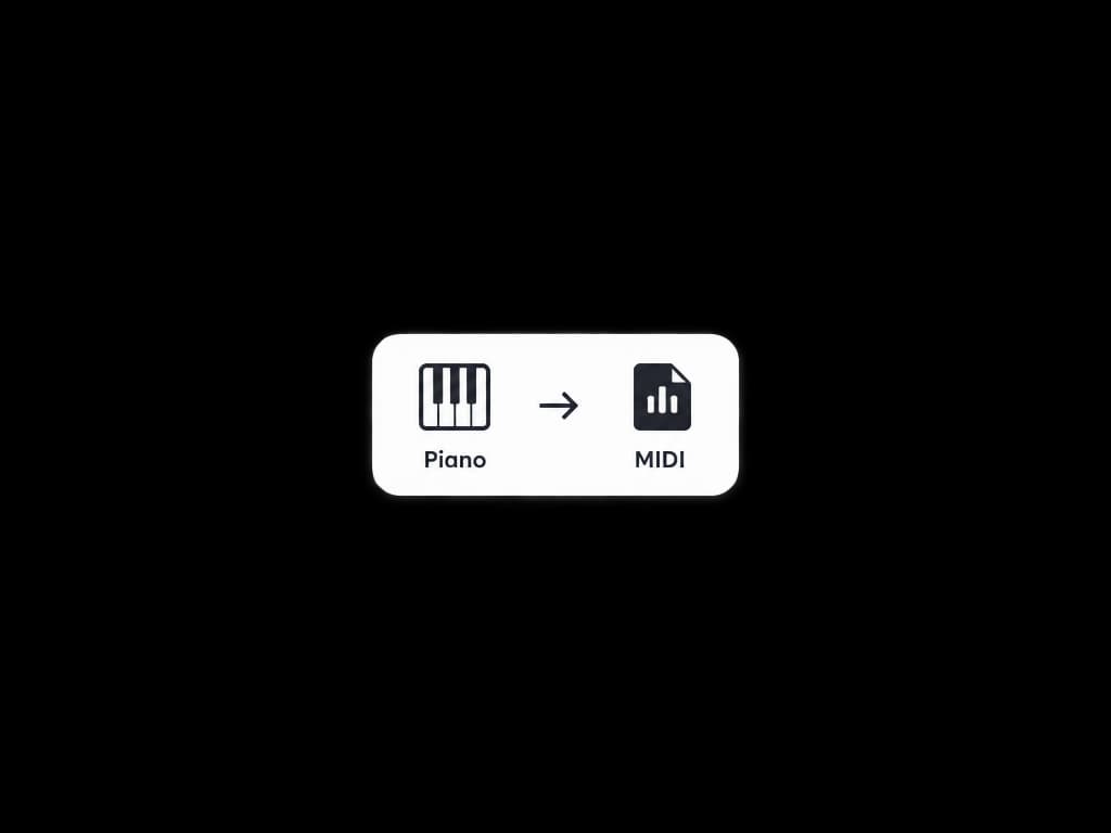 Piano to MIDI