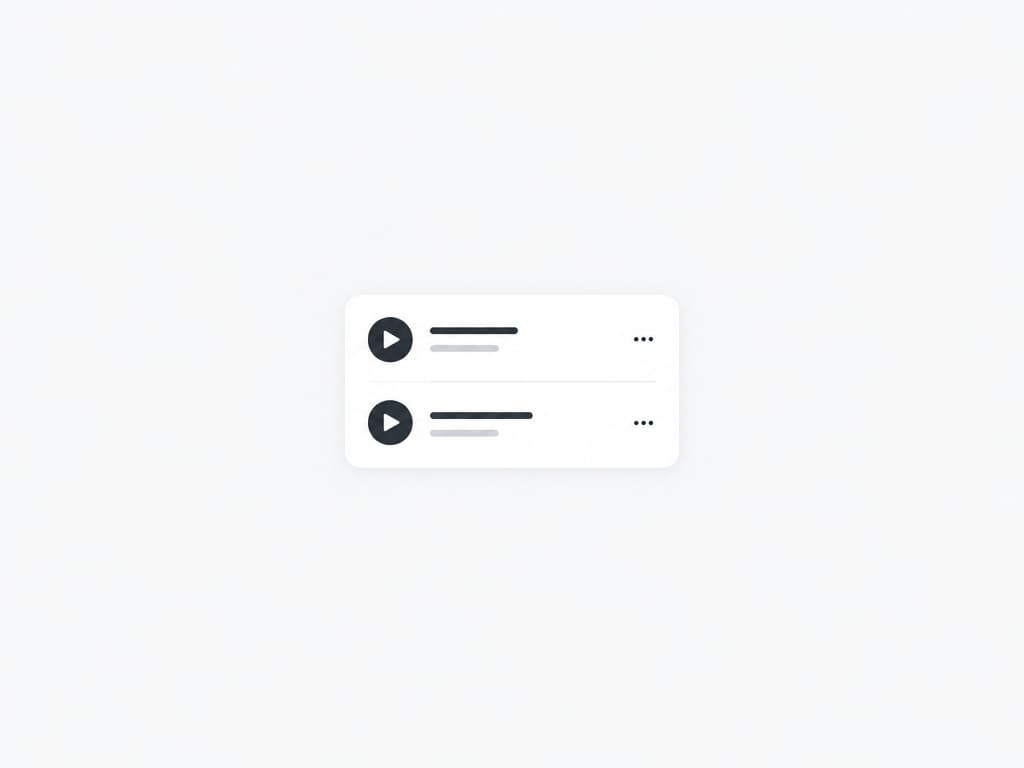 One store track, not a programmed day