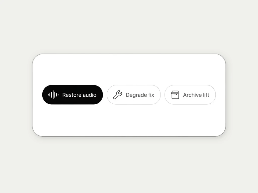 Repair rough spoken takes