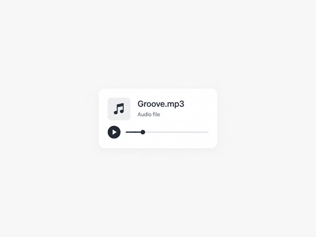One meditation track at a length you set
