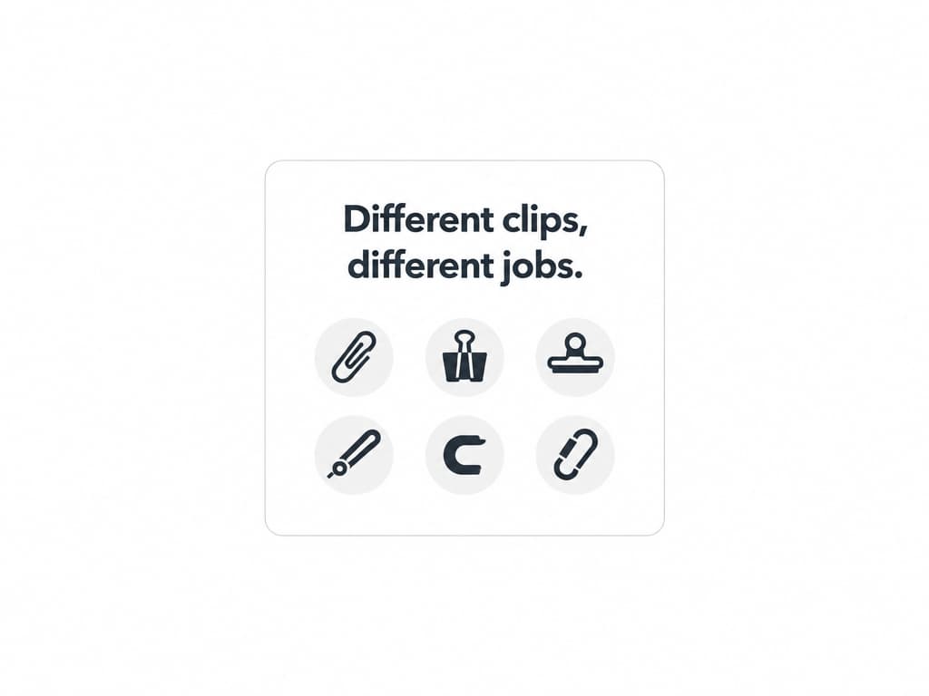 Choosing what the TikTok clip is for